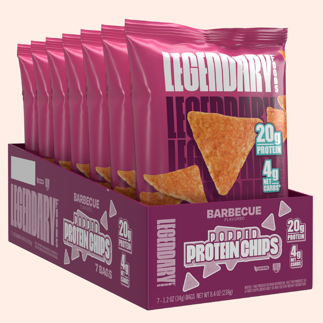 Barbecue Popped Protein Chips