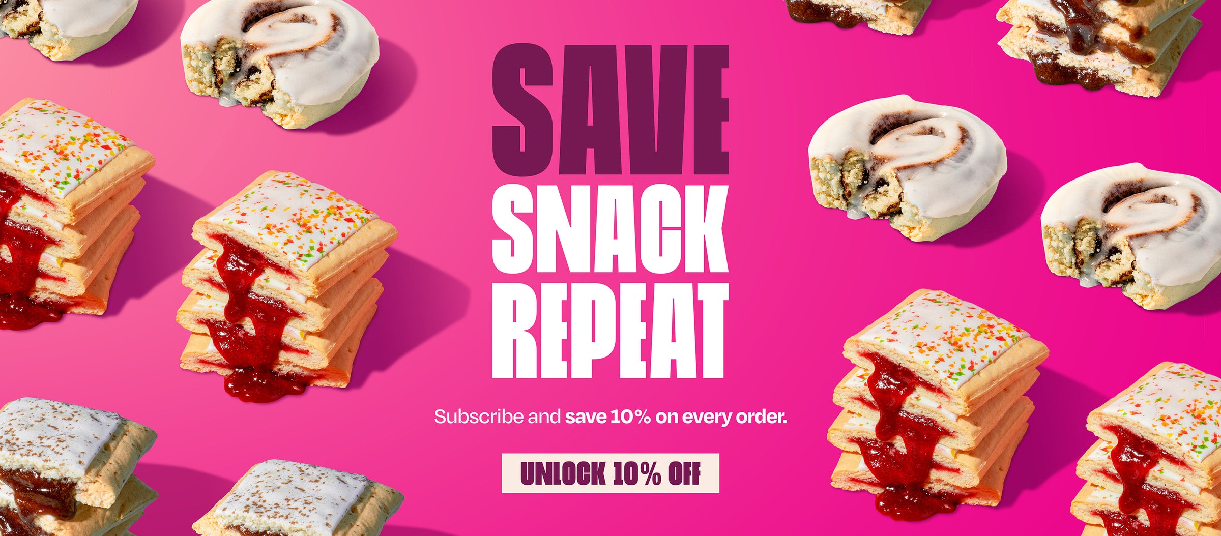 Save snack repeat. Subscribe and save 10% on every order. Unlock 10% off